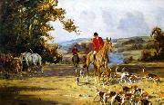 unknow artist Classical hunting fox, Equestrian and Beautiful Horses, 193. Spain oil painting artist